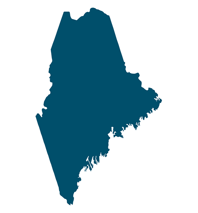 An outline of the State of Maine